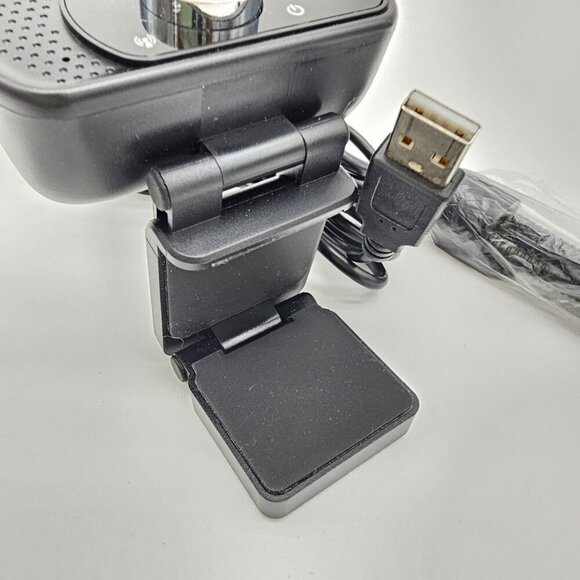 HD Webcam 1080P, USB Deskto Laptop Camera with 110 Degree View Angle - Picture 8 of 12